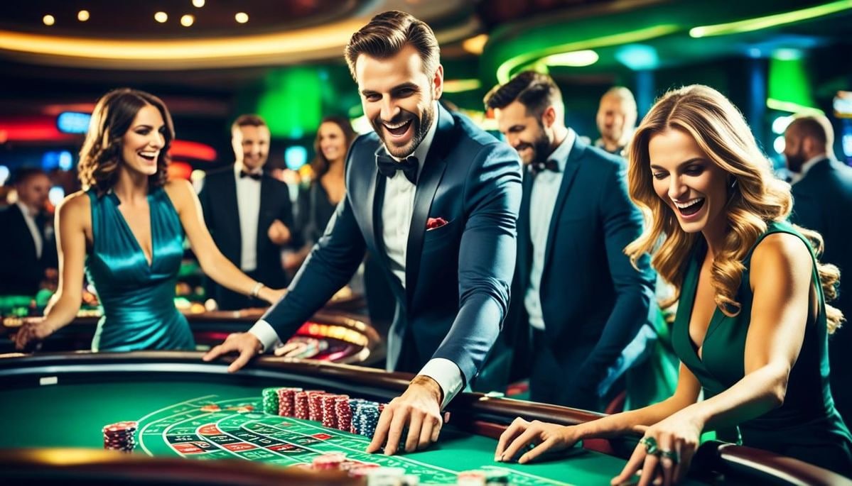 Meja Ceme Online di ojktoto 4d dengan kartu dan chip pemain